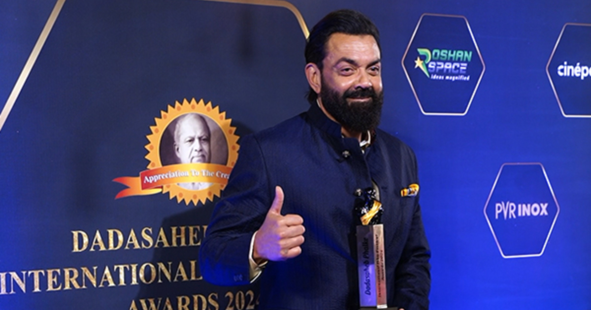 Dadasaheb Phalke Awards 2024: Bobby Deol wins Best Actor in a Negative Role award for 'Animal'